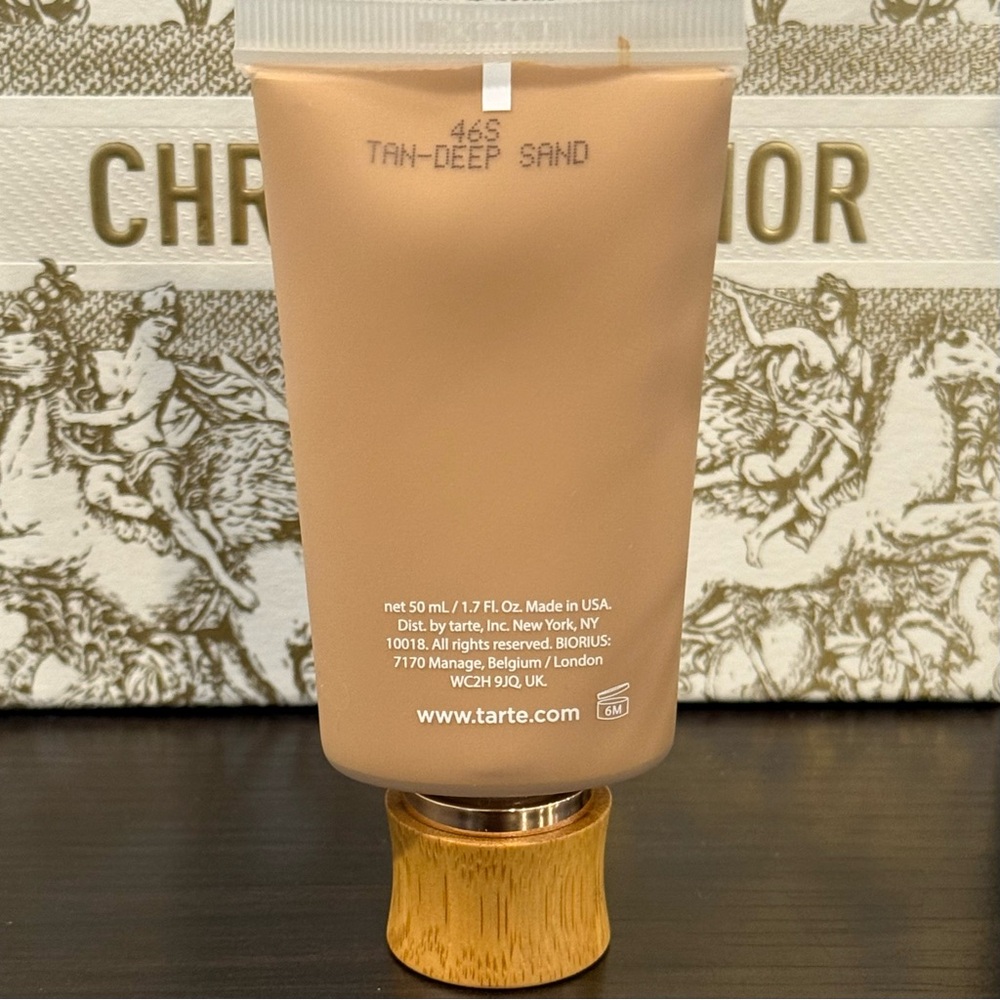 Tarte Amazonian Clay 16-Hour Full‎ Coverage Foundation Tan-Deep Sand 46S - Picture 3 of 4